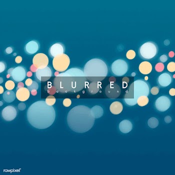Blue bokeh background | Free stock vector - 569877