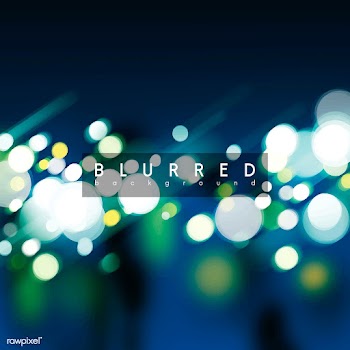 Blue bokeh background | Free stock vector - 569893