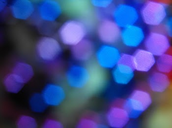 Blue Bokeh, glitter vintage lights background