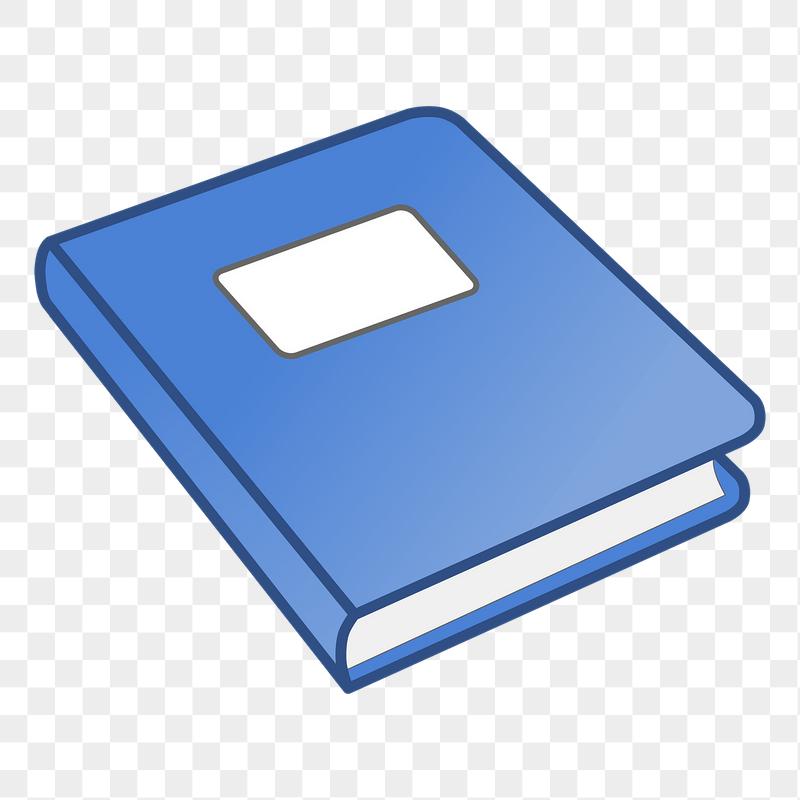 Blue book png sticker illustration, | Free PNG - rawpixel
