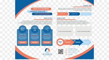 Blue border business manual 