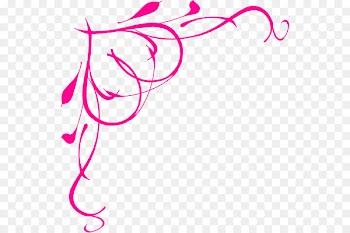 Blue Border Clip art - Valentine Corner Cliparts 