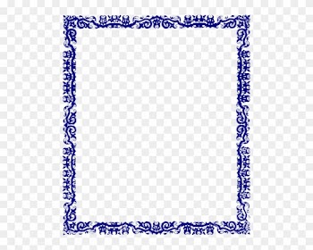 Blue Border Design Clip Art At Clipart Library - Border Line Design