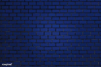 Blue brick wall background | Free stock vector - 895906