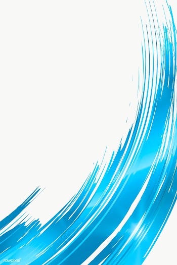 Blue brush stroke design element | Free  transparent png - 2282724