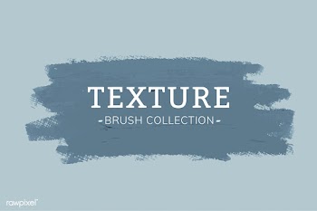 Blue brush stroke texture | Free stock vector - 680926
