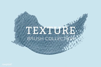 Blue brush stroke texture | Free stock vector - 681036