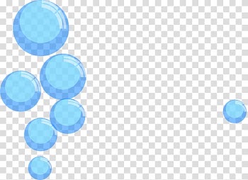 Blue bubbles , Bubble Speech balloon , Bubbles transparent background PNG clipart
