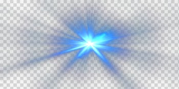 Blue burst of light , Light Desktop Glare, sun transparent background PNG clipart
