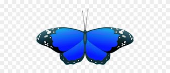 Blue Butterfly Clipart - Clipart Blue Butterfly