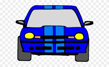 Blue Car Clip Art Clipart - Big Car Clipart