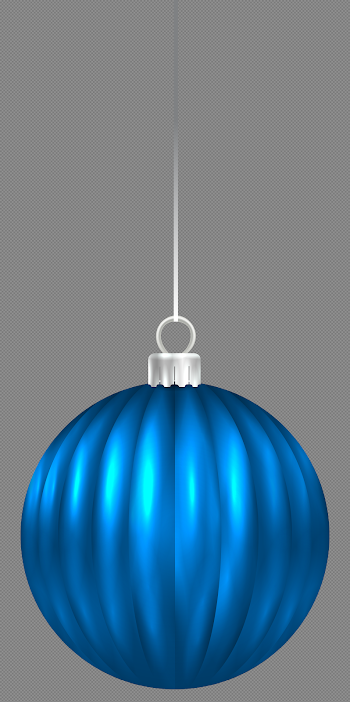 Blue Christmas Ball Ornament PNG Clip Art Image | Gallery ...