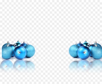 Blue Christmas tree Christmas ornament - Blue Christmas ball 