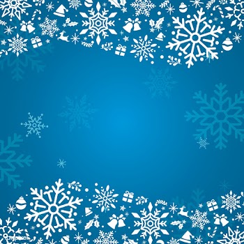 Blue Christmas winter holiday background with.. | Free stock vector - 494105