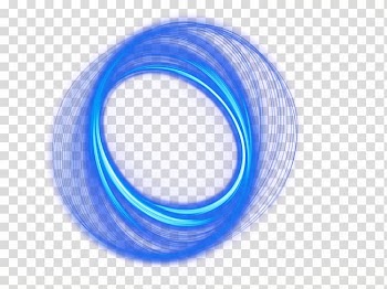 Blue Circle, Light effect transparent background PNG clipart