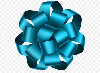 Blue Clip art - Blue Deco Bow Transparent PNG Clip Art Image 
