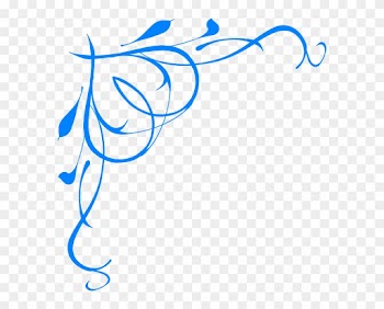 Blue Clip Art - Page Border Png