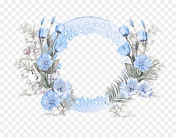 blue clip art plant flower hydrangea