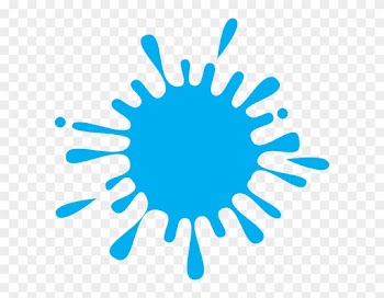 Blue Clipart Color Splash - Blue Colour Splash Png