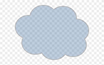 Blue Cloud 10 Clip Art At Clker - Red Cloud