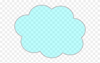 Blue Cloud 3 Clip Art At Clker - Clip Art