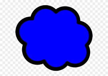 Blue Cloud Clip Art At Clker Com Vector Clip Art Online - Blue Cloud Clip Art At Clker Com Vector Clip Art Online