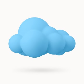 Blue cloud clipart, 3D illustration, | Free Photo - rawpixel
