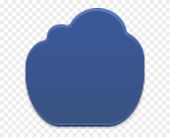 Blue Cloud Icon Download - Facebook