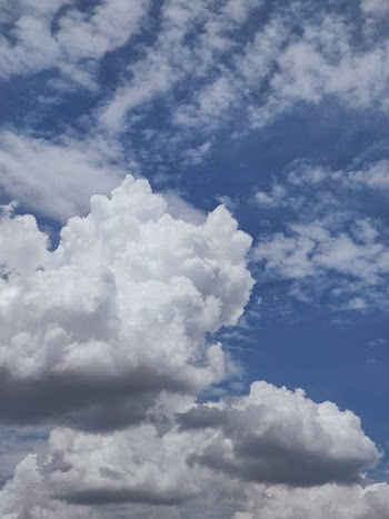 Blue Cloudy Sky