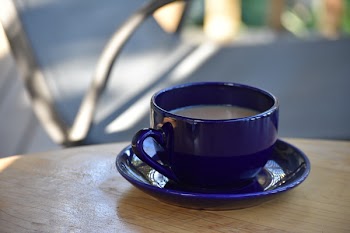 Blue Coffee Cup