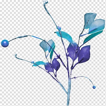 Blue, Color tree transparent background PNG clipart