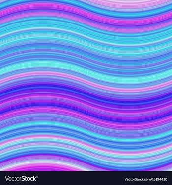 Blue colored abstract wave background design vector image