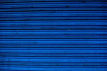 blue colored fabric