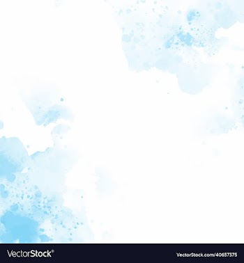 blue colorful watercolor splash frame