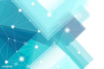 Blue connections background | Free stock vector - 579825