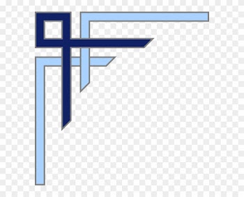 Blue Corner Border Clipart - Corner Border Png Clipart