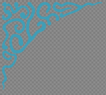 Blue corner ornament png #27864 - Free Icons and PNG Backgrounds