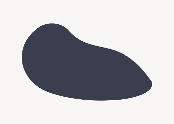 Blue corner shape collage element | Free Vector - rawpixel