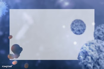 Blue coronavirus frame transparent png | Free  transparent png - 2310003