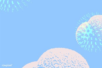 Blue coronavirus patterned background | Free  vector - 2320802