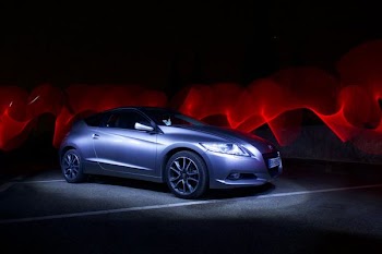 blue coupe digital wallpaper