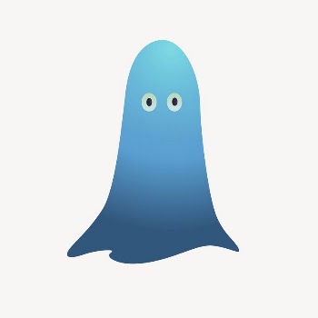 Blue creature character clipart, Glitch | Free Vector - rawpixel