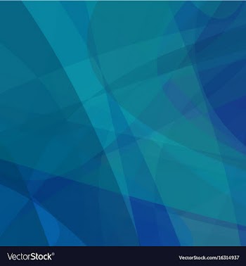 Blue curved motion background - graphic design vector image