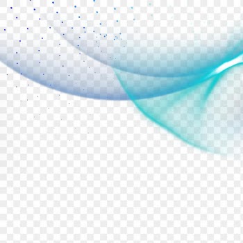 Blue data technology transparent png