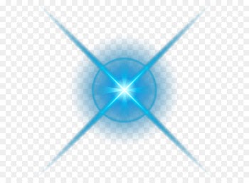 Blue decorative light effect material 
