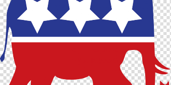 Blue Democratic Behavior Human Party Logo Republican