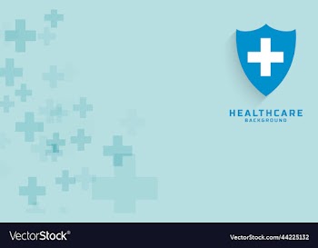 blue dna background with medical and healthcare
