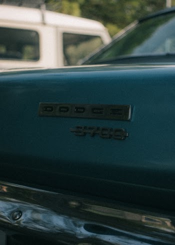 Blue Dodge 370d