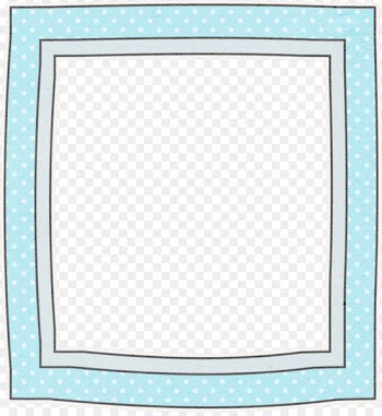 Blue Download Purple - Light blue dotted cartoon hand painted square frame 