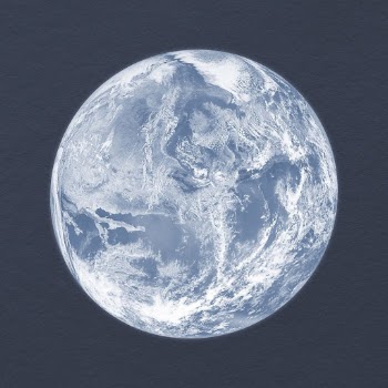 Blue earth clipart, aesthetic planet | Free Photo - rawpixel